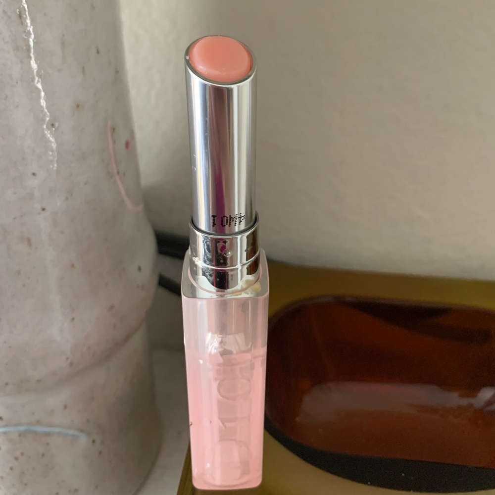 Brand new - Christian DIOR ADDICT LIP GLOW Gloss 001 Lipstick Shine